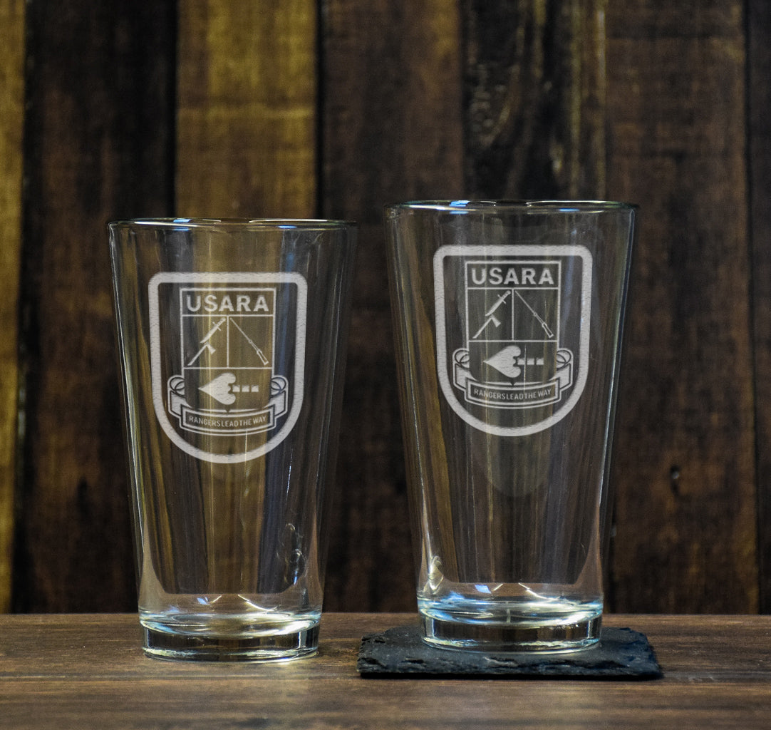 USARA Logo Pint Glass Set