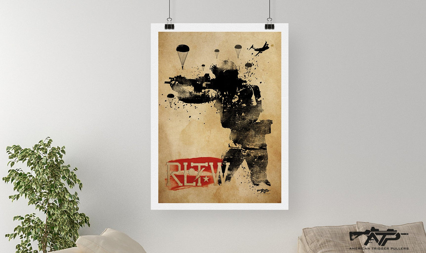 Violence Of Action Canvas