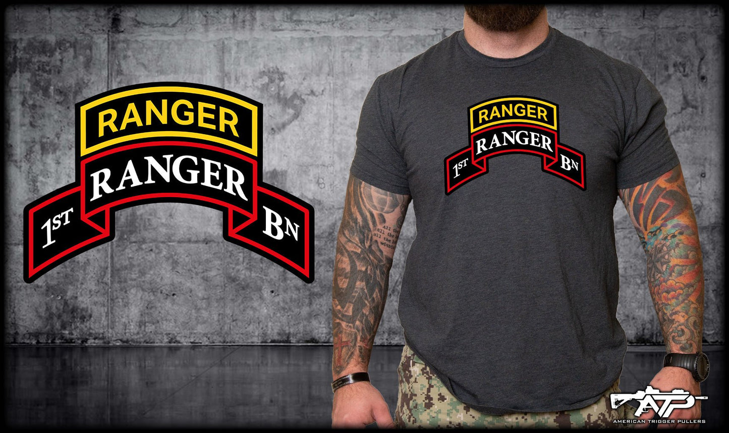 Charcoal Ranger Scroll Shirts - Small - Archive