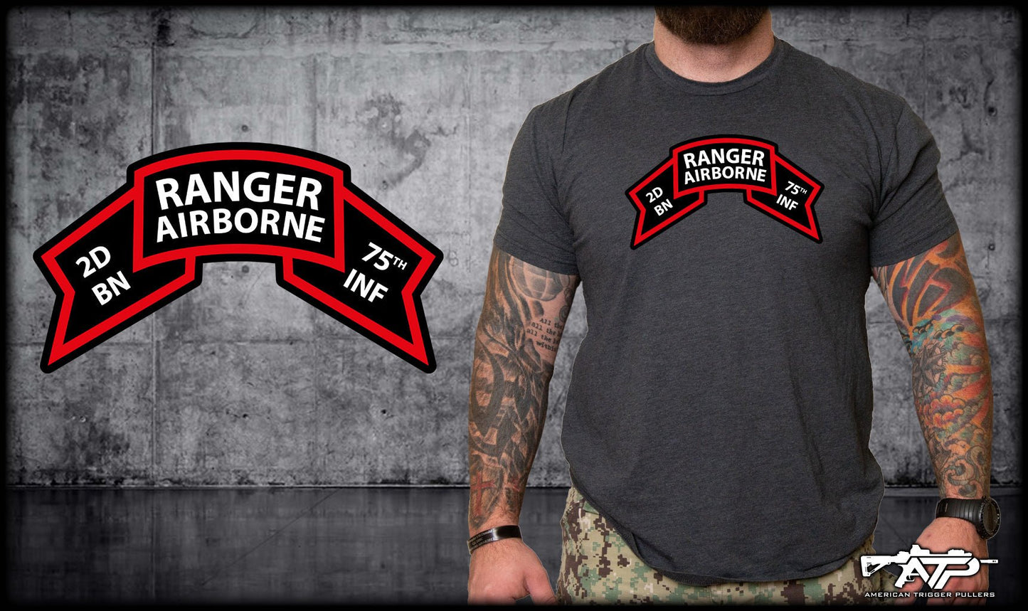 Charcoal Ranger Scroll Shirts - Small - Archive
