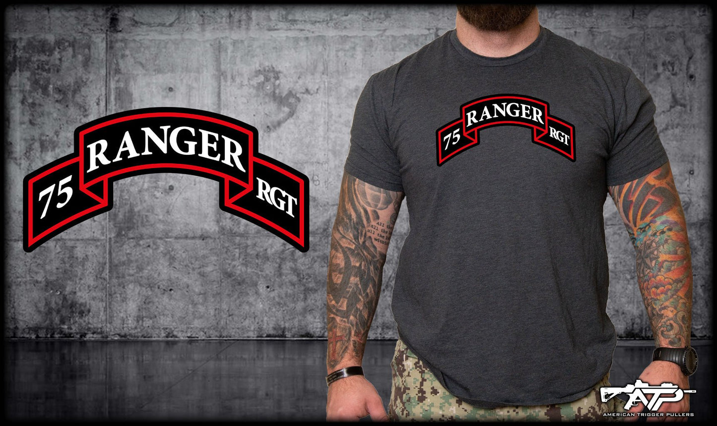 Charcoal Ranger Scroll Shirts - Small - Archive