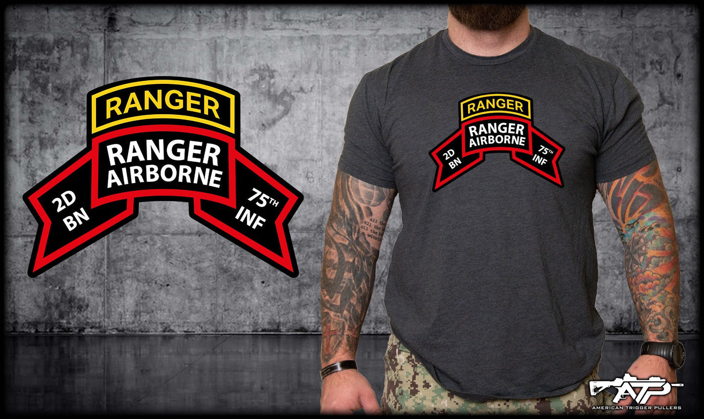 Charcoal Ranger Scroll Shirts - Small - Archive